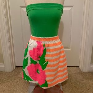 Lilly Pulitzer Bandeau Fit n Flare Dress